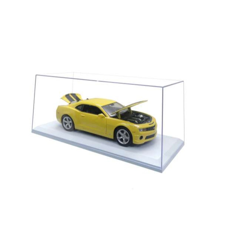Triple 9 - Accessories - Display Case Acrylic with White Plastic Base 1:18