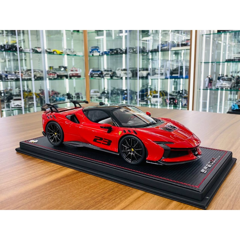 1/18 Resin Model - MR Collection Ferrari SF90 XX Stradale (Rosso Corsa)