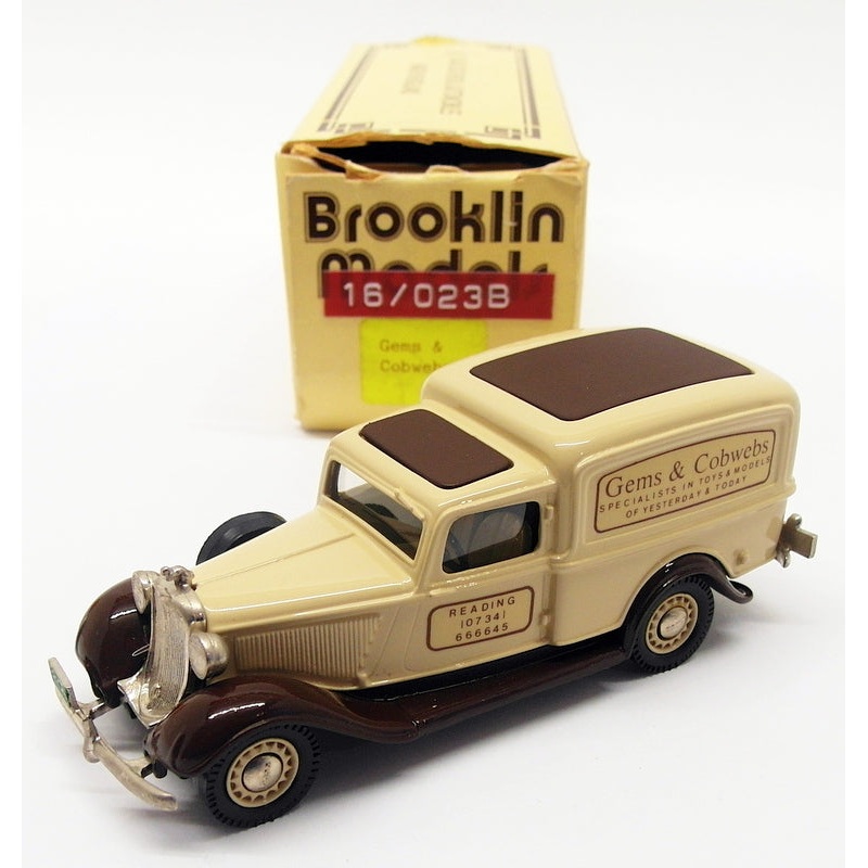 Brooklin Models 1/43 Scale BRK16 023B - 1935 Dodge Van Gems & Cobwebs