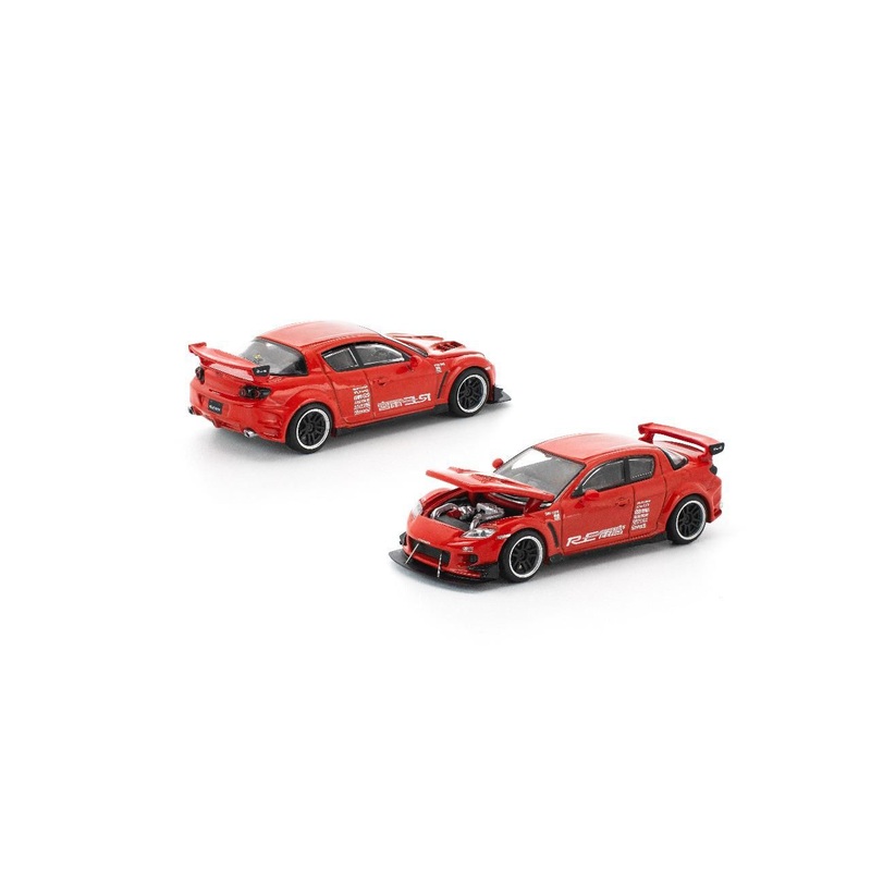[ETA:  Feb 2026 ] Enigma x Pop Race 1/64 RX-8 RE Amemiya Red - Blister Card Version