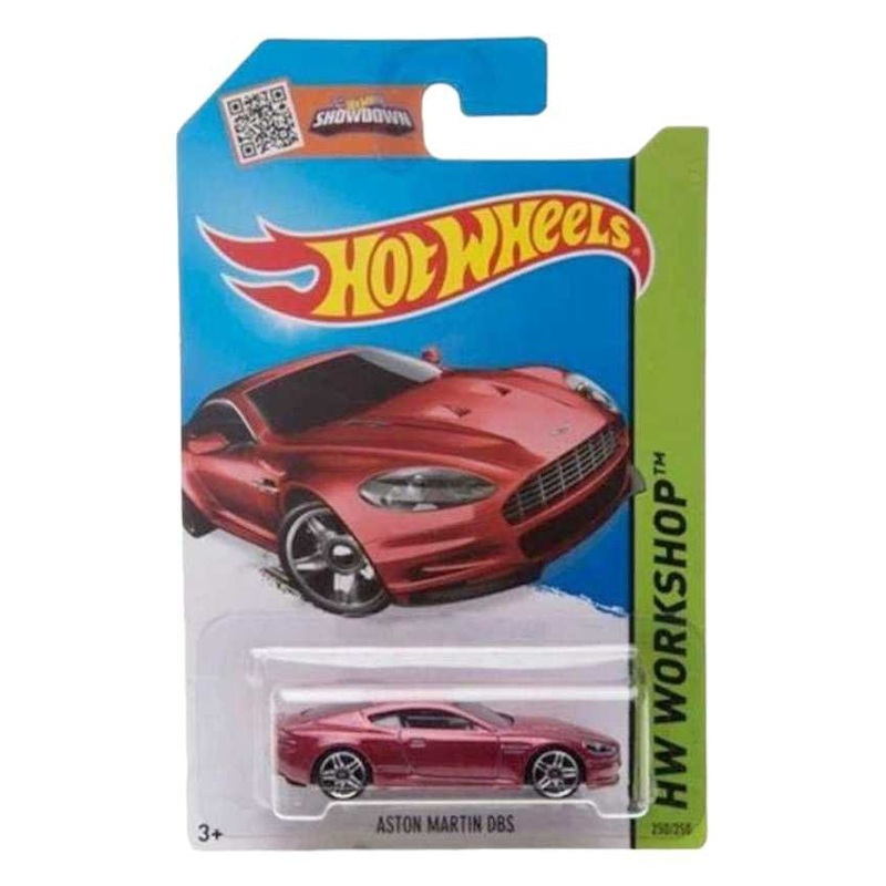 Exclusive Hotwheels Aston Martin DBS (Blister Damaged & car mint Condition)