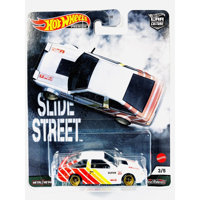 Hot Wheels 2021 Car Culture Slide Street Bilstein Toyota AE86 Sprinter Trueno
