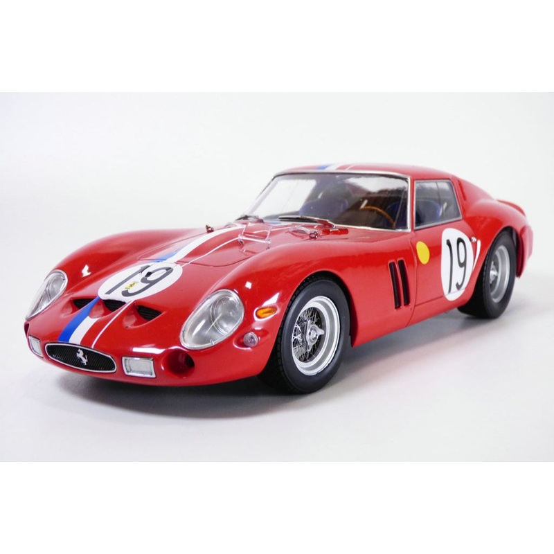 KK Scale 1962 Ferrari 250 GTO #19 24hr Le Mans 1962 Red 1:18