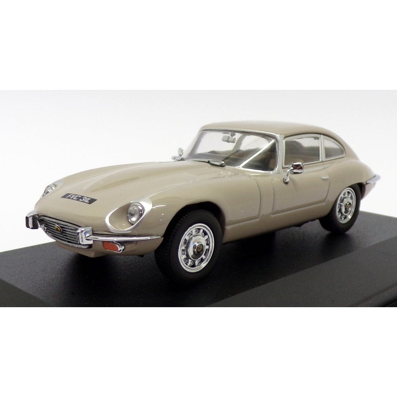 Oxford Diecast 1/43 Scale JAGV12005 - Jaguar V12 E-Type Coupe - Ascot Fawn