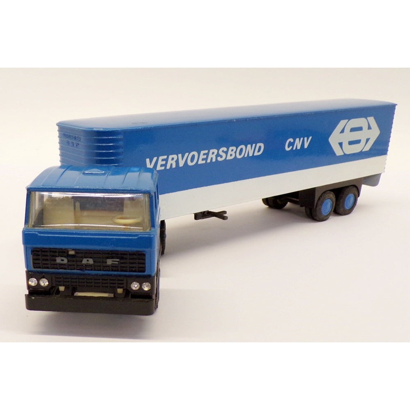 Tematoys 1/50 Scale Diecast TEM36 - DAF Truck & Trailer - Vervoersbond