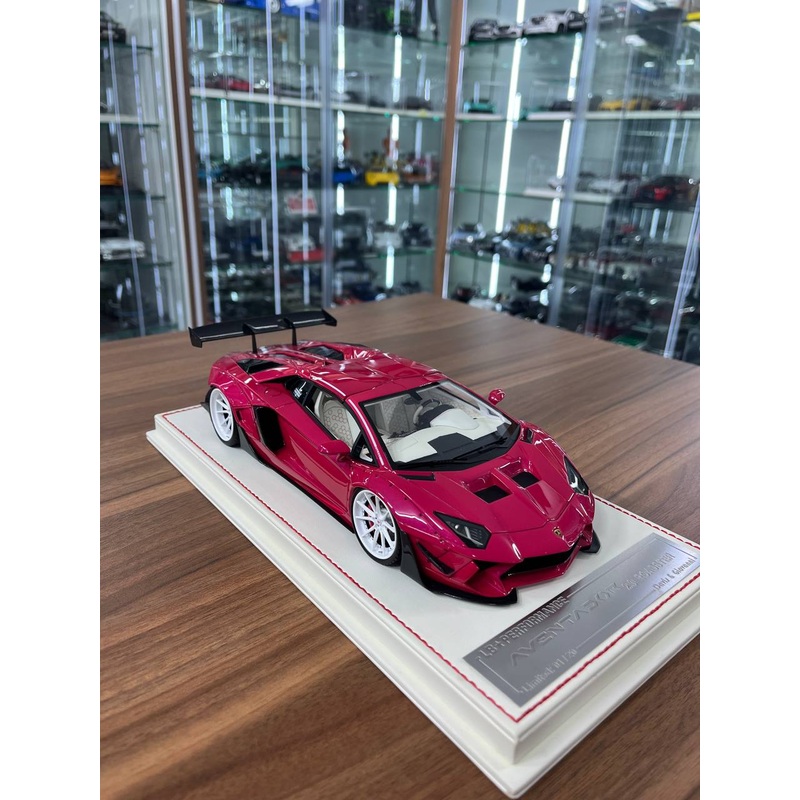 1/18 Davis & Giovanni Lamborghini Aventador 2.0 Roadster LB Performance  Pink | Limited to 20 pcs