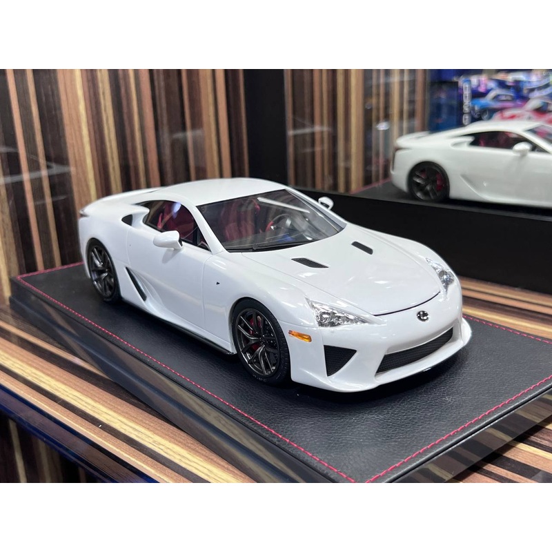 1/18 Diecast Lexus LFA White IVY Models Scale Model Car