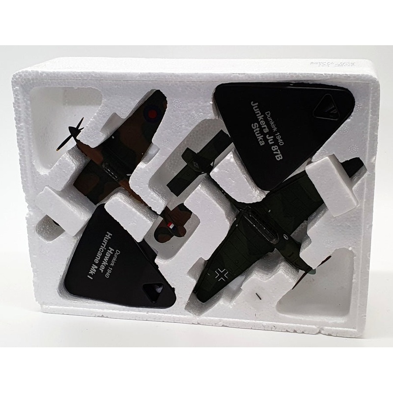 Atlas 1/72 Scale 3 909 002 - Junkers Ju 87B Stuka & Hawker Hurricane Mk1