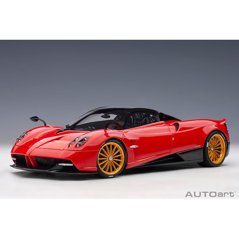 AUTOart Pagani Huayra Roadster Rosso Monza Red Carbon 1:18