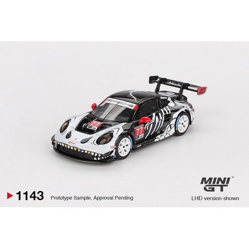 [ETA:  Apr 2026 ] Mini GT 1/64 Porsche 911 GT3 R #77 AO Racing  2025 IMSA  Petit Le Mans