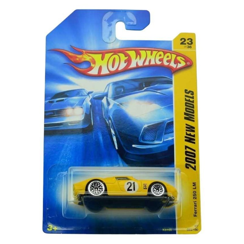 Exclusive Hotwheels 2007 New Models Ferrari 250 LM