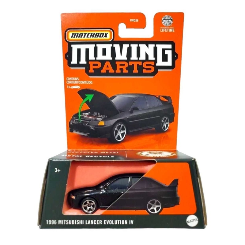 EXCLUSIVE Matchbox 1996 Mitsubishi Lancer Evolution IV