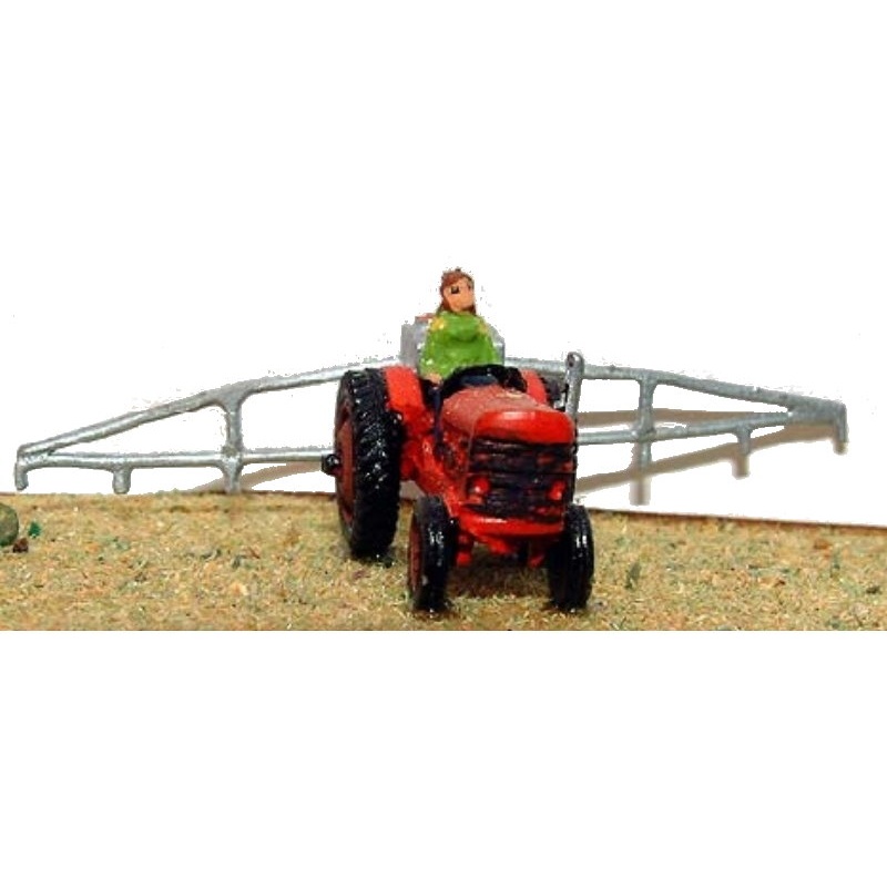 Modern Tractor & spray boom