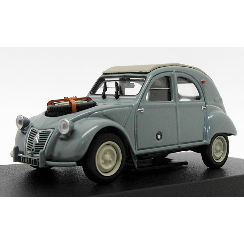 Norev 1/43 Scale Model Car 150012 - 1961 Citroen 2CV 4X4 Sahara - Grey