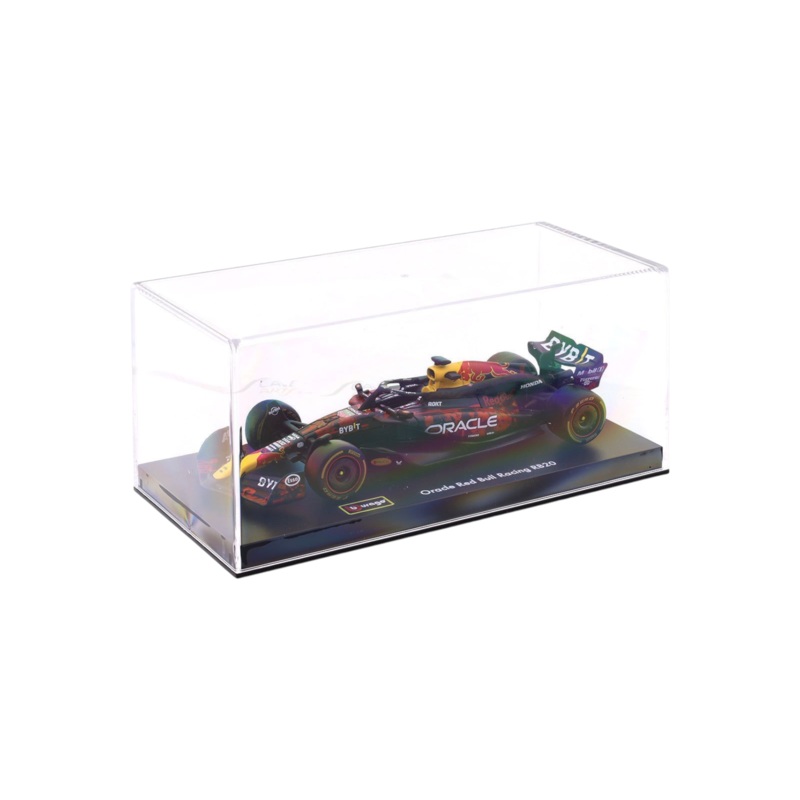Bburago Formula 1 (F1) 2024 Redbull Racing RB20 No 1 British GP 1:43 Scale (With Acrylic Case)