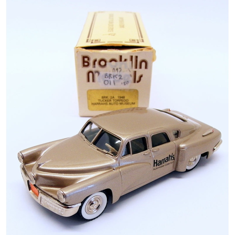 Brooklin 1/43 Scale BRK2 011 - 1948 Tucker Torpedo (Harrahs) Champagne