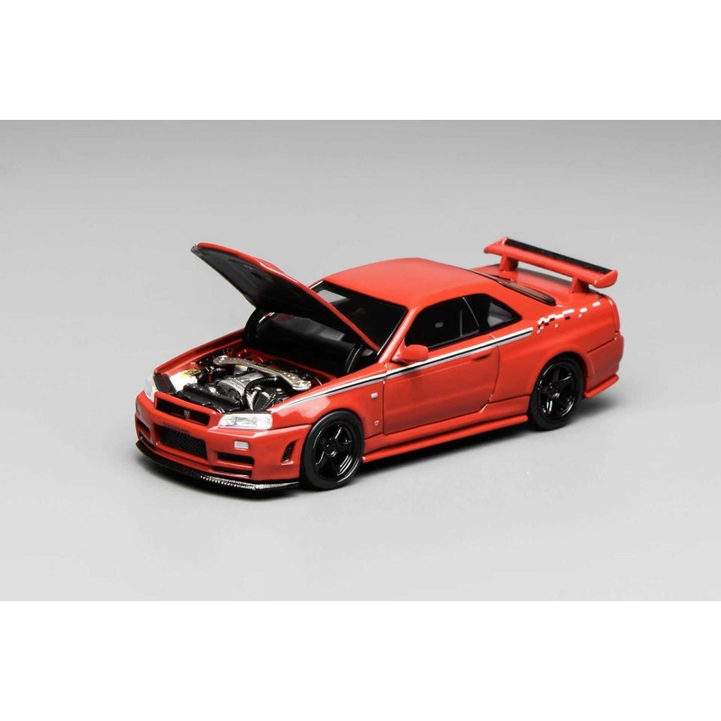 [ETA:  May 2026 ] Motorhelix 1/64 Nissan Skyline GT-R  R34  Nismo Z-Tune Red