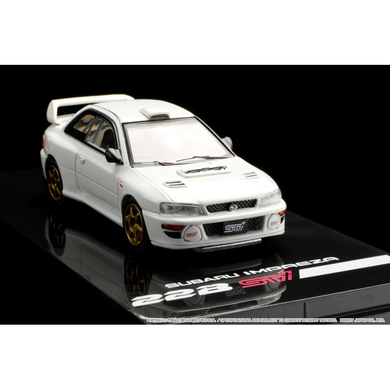Hobby Japan 1/64 SUBARU IMPREZA 22B STi Version (GC8) Rally Base Car