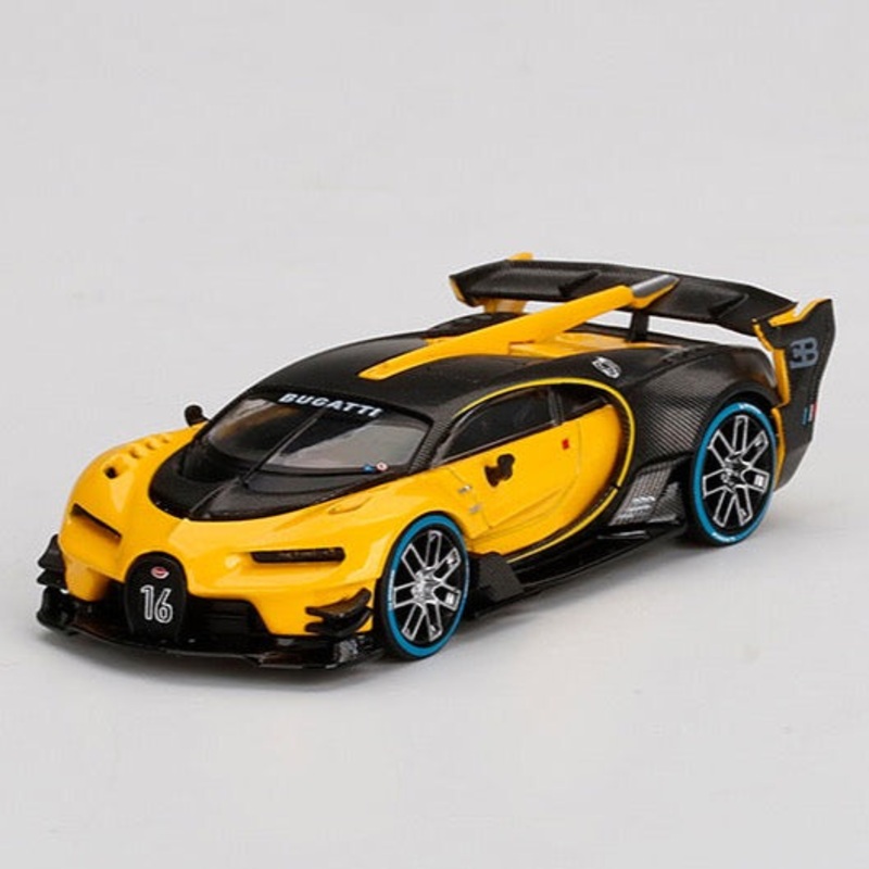 Mini GT 1:64 Bugatti Vision Gran Turismo Yellow ***in clamshell blisters***