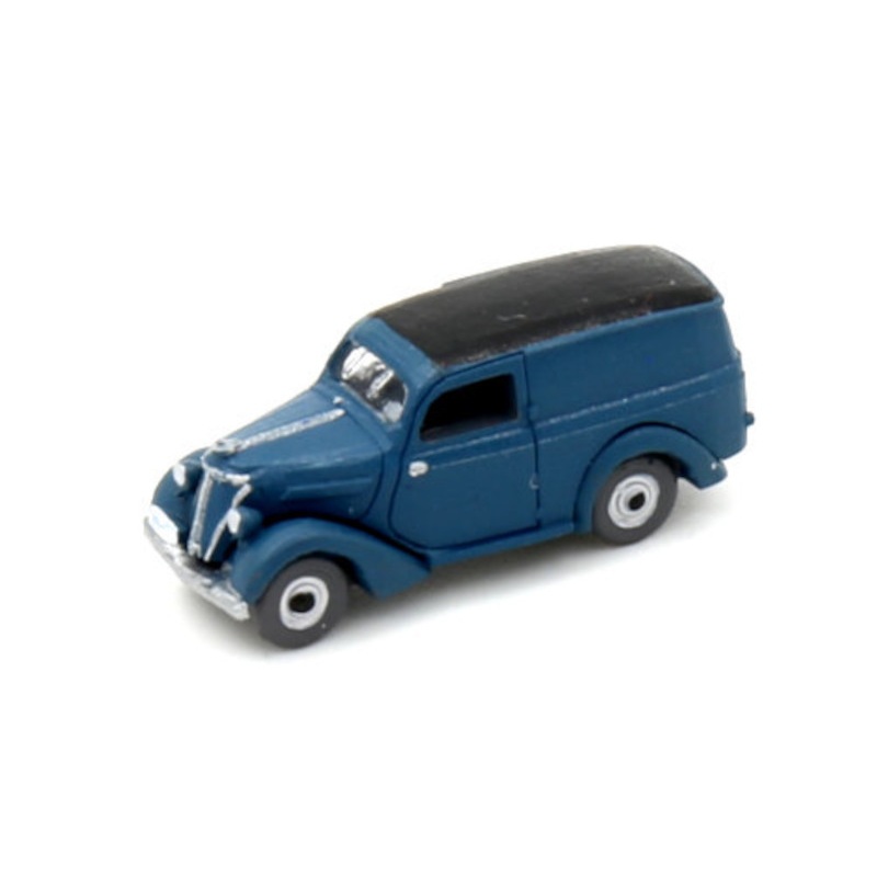 Ready-made model car Ford Eifel Express delivery van blue-black