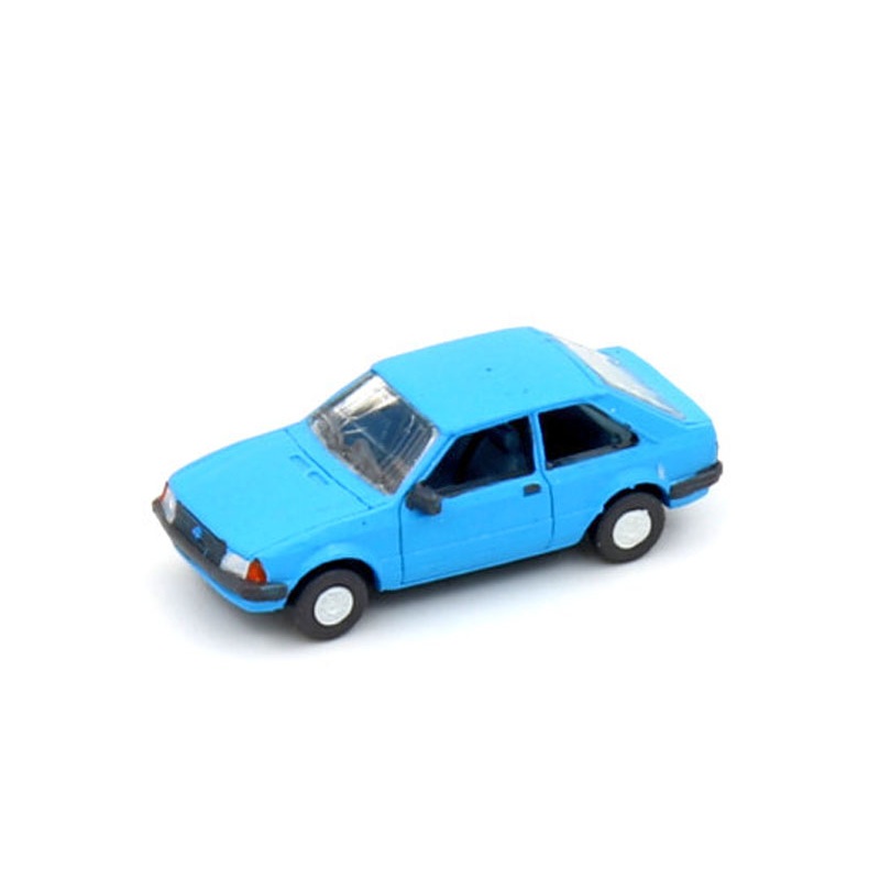 Ready-made model car Ford Escort  Blue