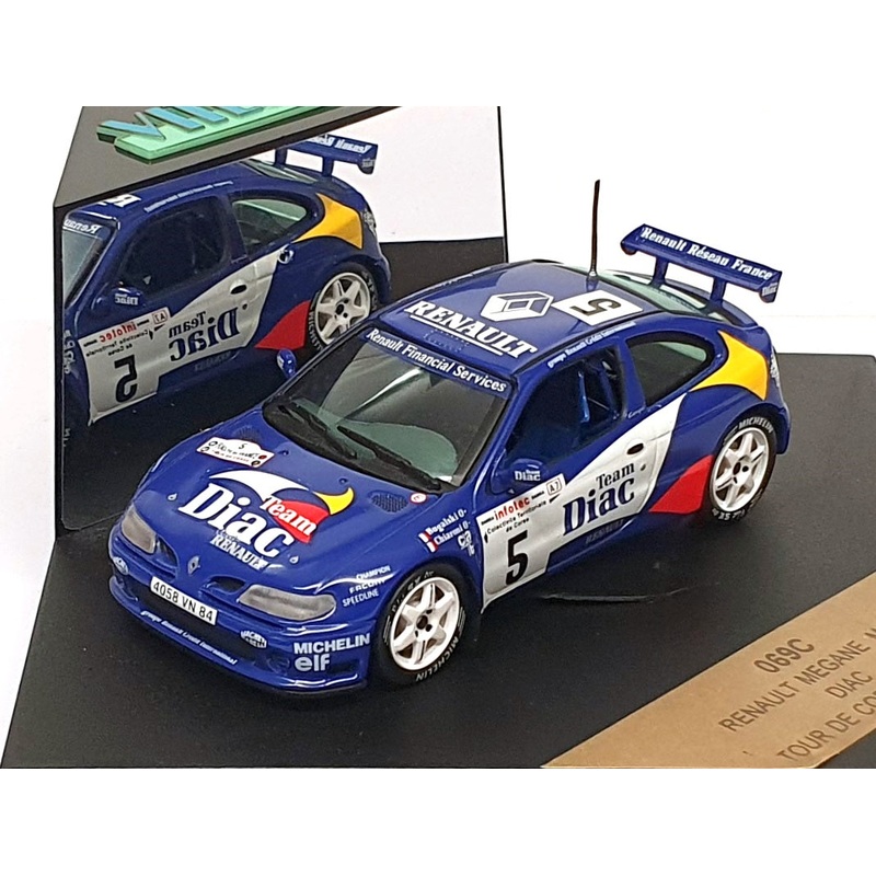 Vitesse 1/43 Scale 069C - Renault Megane Maxi #5 Winner Tour de Corse