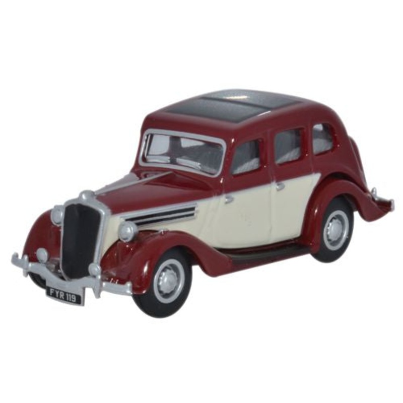 Wolseley 18/85 Maroon/Ivory - 1:76 Scale