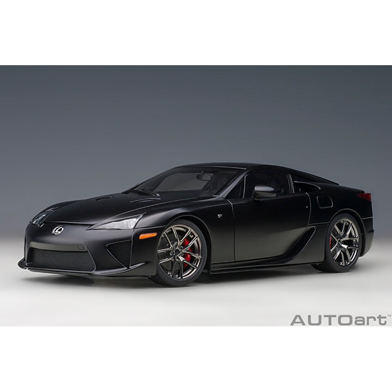 AUTOart 2012 Lexus LFA Matte Black 1:18