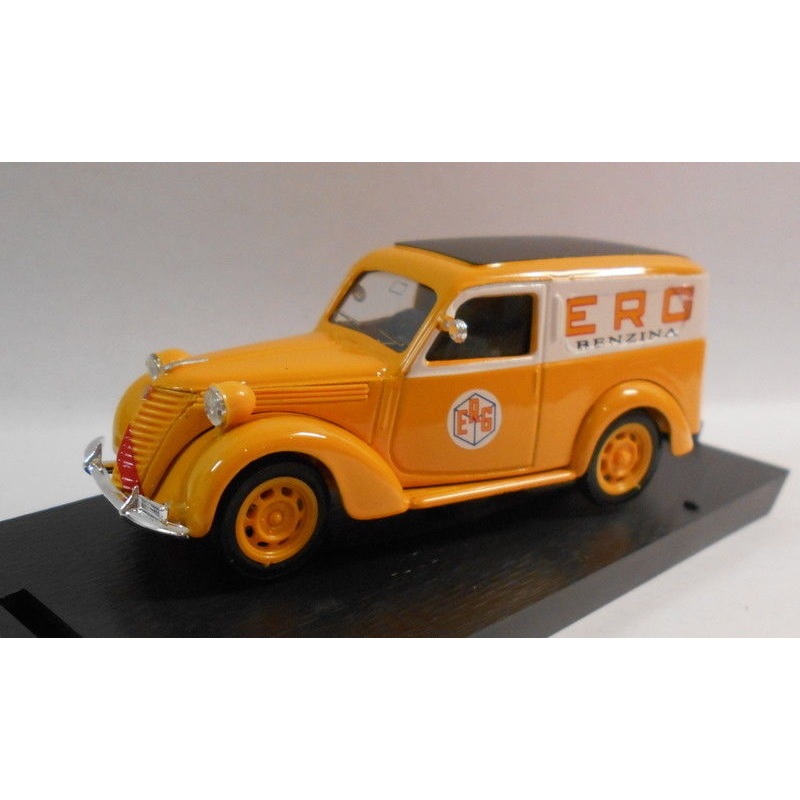 Brumm 1/43 Scale Metal Model - R375 FIAT 1100 FURGONE ERG, GENOVA 1950