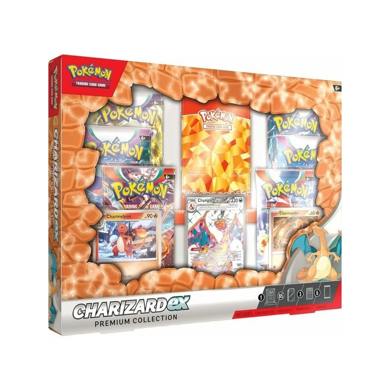 original Pokemon Charizard ex premium collection box