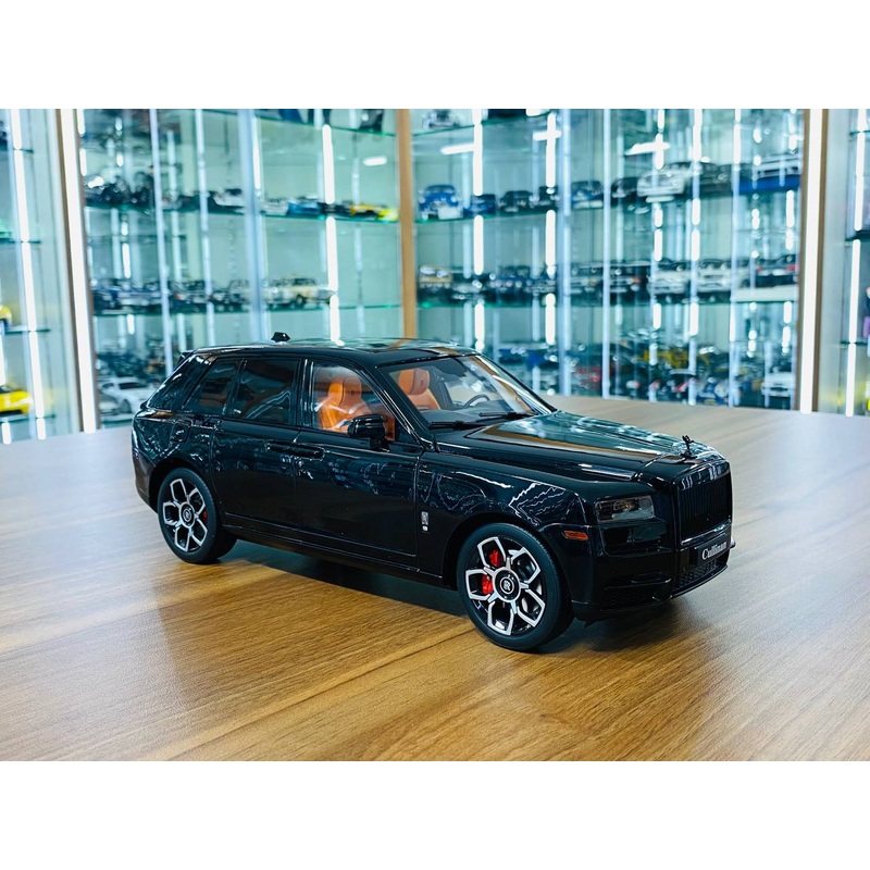 1/18 Diecast Miniature Rolls-Royce Cullinan Black Rolls Royce Motor Cars Model Car