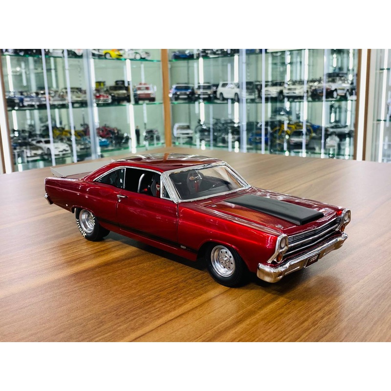 1/18 Diecast Model - GMP 1967 Fairlane 1320 Drag in Red, Limited to 900 Pieces