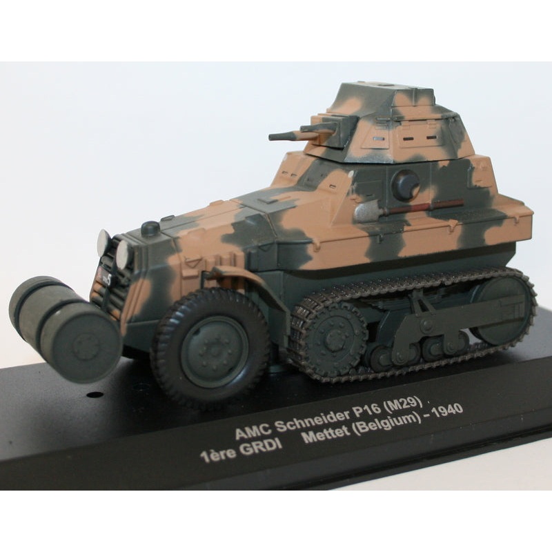 Altaya 1/50? Scale Diecast / Plastic - AMC Schneider P16 - Mettet Belgium 1940