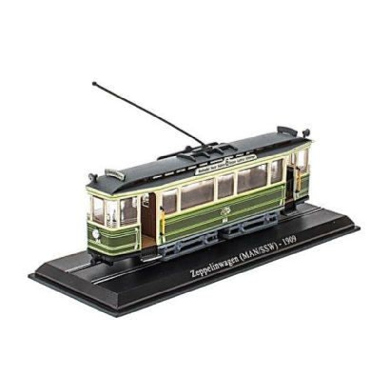 Atlas Trams Zeppelinwagen (MAN/SSW) - 1909 1:76 Scale