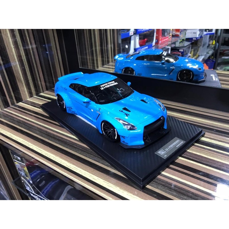 Nissan GT-R R35 Liberty Walk Deep Blue One Model