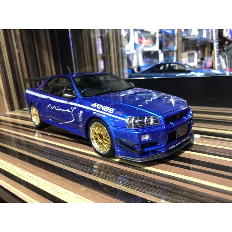 Nissan Skyline GT-R R34 (BNR4) Mines Otto