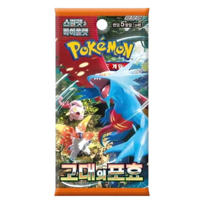 Pokemon Ancient Roar Booster Pack (Korean)
