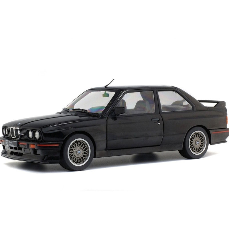 Solido 1990 BMW E30 M3 Sport EVO Black 1:18