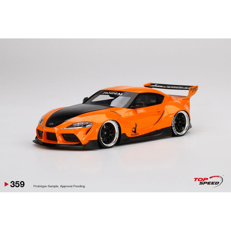 Topspeed 1:18 Pandem Toyota GR Supra V1.0  Orange