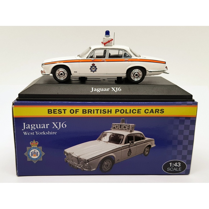 Atlas Editions 1/43 Scale 4 650 118 - Jaguar XJ6 - West Yorkshire Police Car