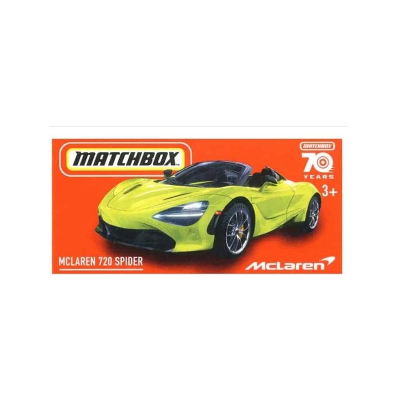 EXCLUSIVE Matchbox McLAREN 720 Spider