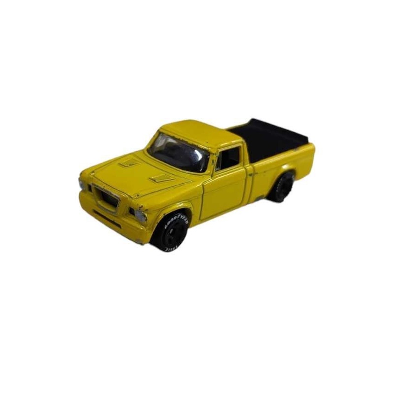 Hot Wheels 1963 Studebaker Champ Pick Up Truck Bright Yellow