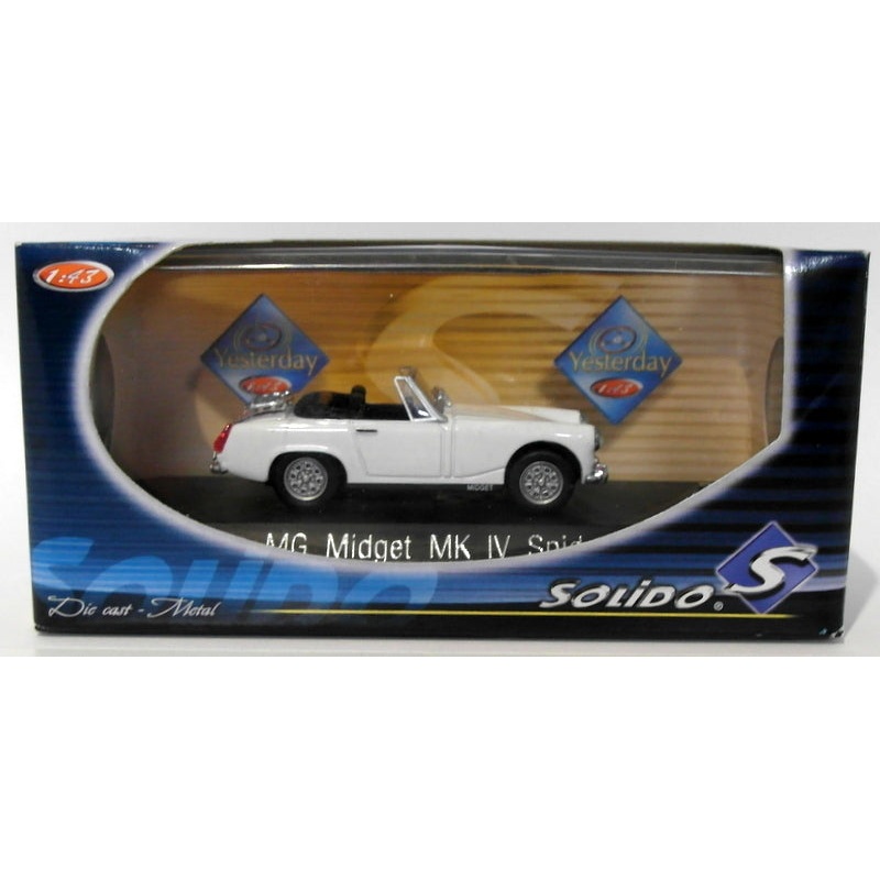 Solido 1/43 Scale Diecast 1851 - MG Midget MkIV - White
