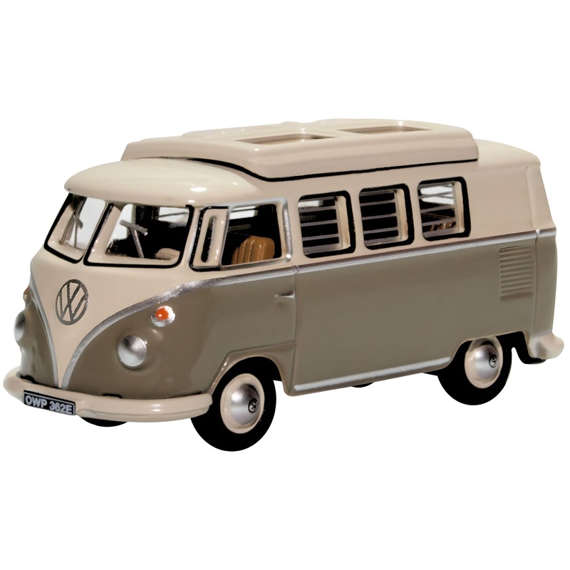 VW T1 Camper Mouse Grey/ Pearl White