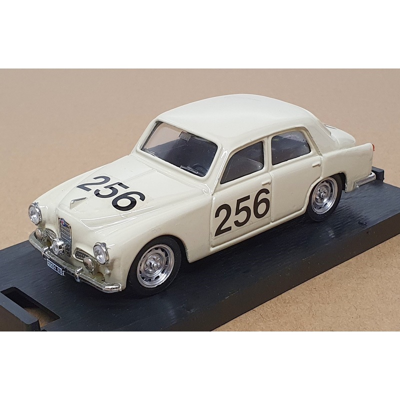 Brumm 1/43 Scale R090 - Alfa Romeo 1900 #256 Mille Miglia 1954 - Grey