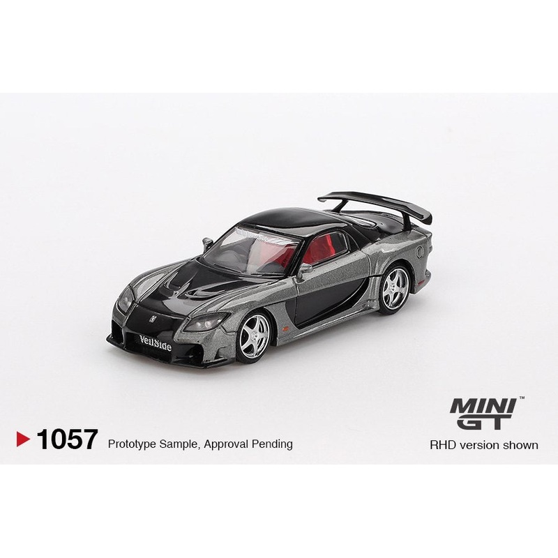 [ETA:  Dec 2025 ] Mini GT 1/64 Mazda RX-7 VeilSide Fortune Grey