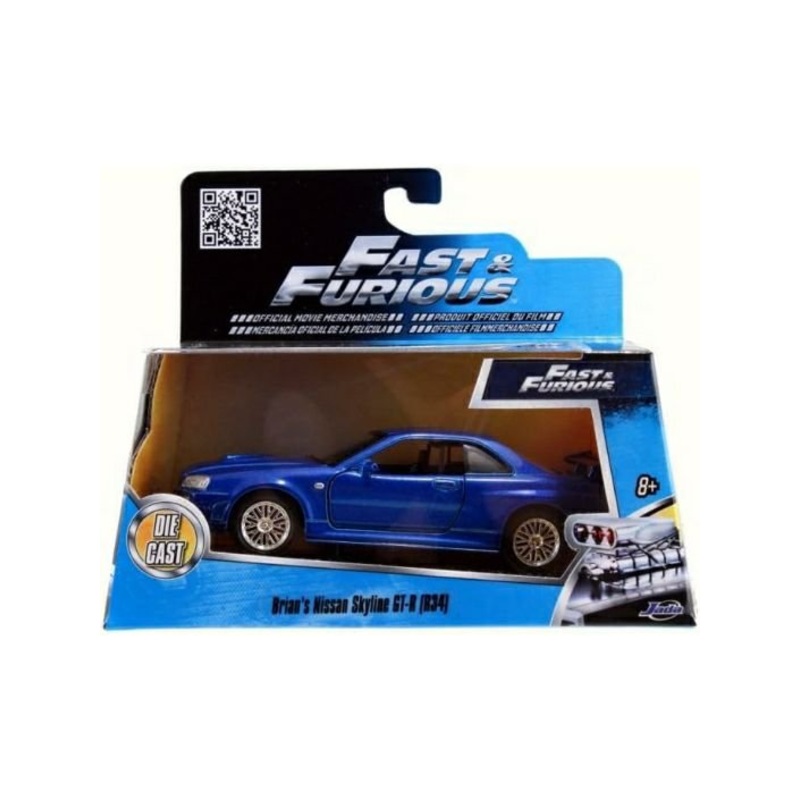 Jada Brian Nissan Skyline GTR (R34)