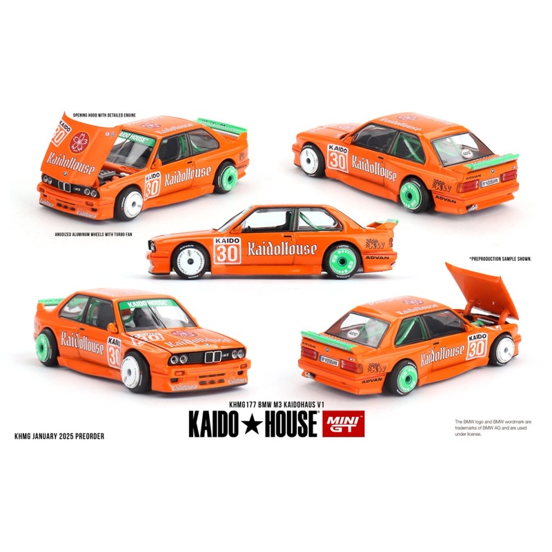KaidoHouse x Mini GT 1/64 BMW M3 KaidoHaus V1