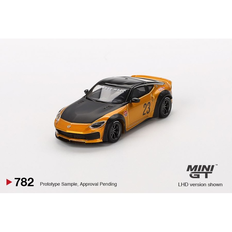 Mini GT 1/64 Nissan Z LBNATION WORKS LB Gold