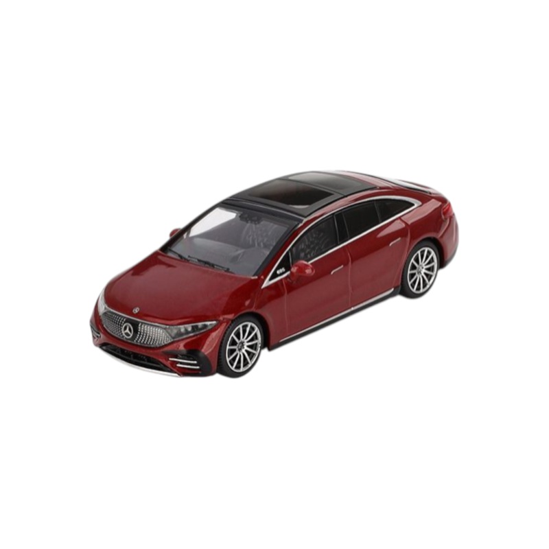 Mini GT Mercedes-Benz EQS 580 4Matic (Red Metallic) Code-970 1:64 Scale